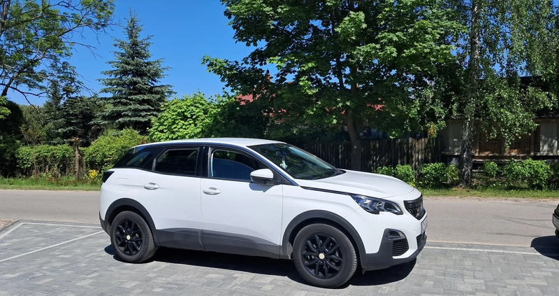 Peugeot 3008 cena 68900 przebieg: 164000, rok produkcji 2018 z Żyrardów małe 326